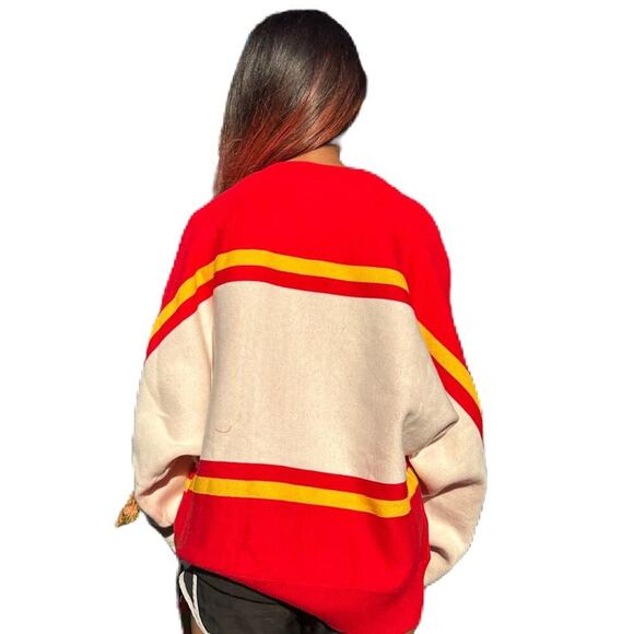 Queen of Sparkles KC Kansas City Scoop Neck Gem Sparkle Sweater NWT Size XS - Picture 2 of 7